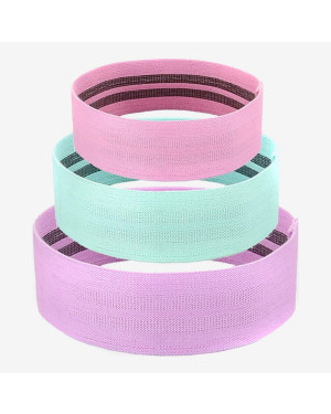 Anti Slip Hip Resistance Band For Home Workout- Set Of 3