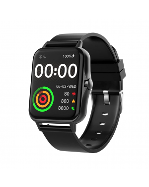 AQFIT W12 Smart Watch | IP68 Water Resistant | 1.69” Full Touch Screen Display| 30 Days Standby Time