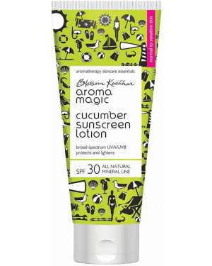 Aroma Magic Cucumber Sun Screen Lotion, SPF 30 100ml