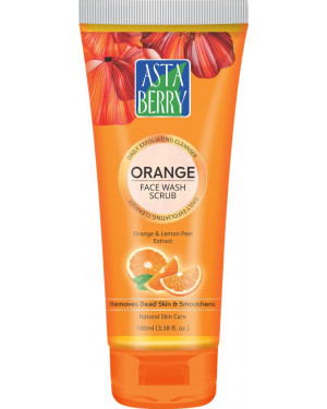 Astaberry Orange Face Wash Scrub 100ml