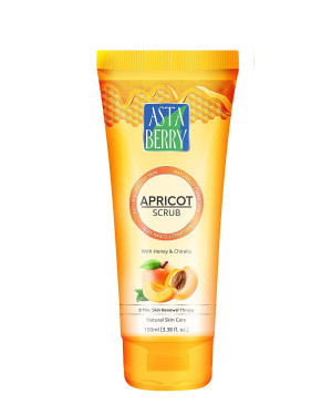 Astaberry Apricot Scrub 100ml Tube