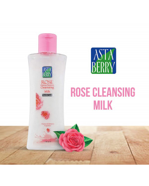 AstaBerry Cleansing Milk Rose 100gm