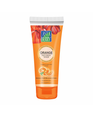 Astaberry Orange Face Wash Scrub 60 ml