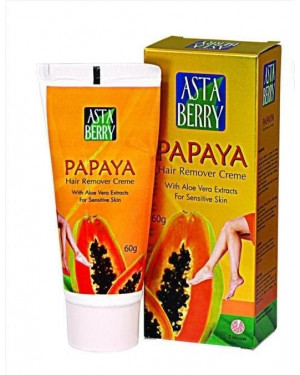 Astaberry Papaya Hair Remover Creme 60g