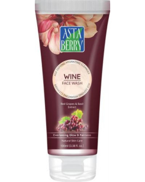 Astaberry Wine face wash 100 ml