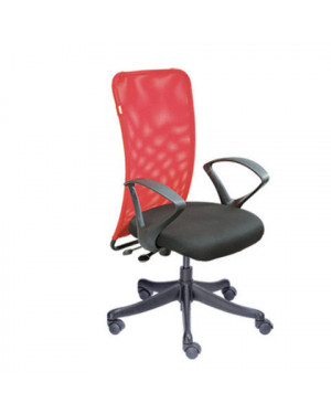 Geeken Black, Red Astra Series Chair GA-505