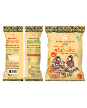 Nepal Gramodhyog Whole wheat Chakki Atta 5kg