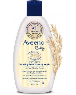 Aveeno Baby Soothing Hydration Creamy Wash -236ml