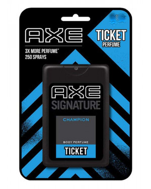 Axe Signature Pocket Perfume Champion Ticket 17ml