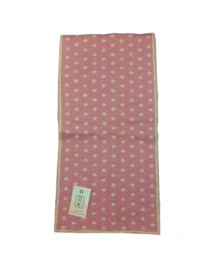 Pink Dotted Pashmina Scarf For Women