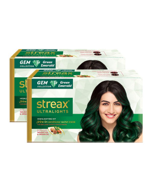 Streax Gem Green Emerald Hair Colour 20gm