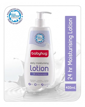 Babyhug Milk Protein Formula Daily Moisturising Lotion - 400 ml