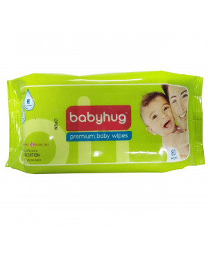 Babyhug Premium Baby Wipes- 80 Wipes