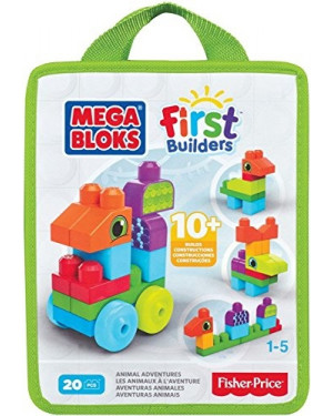 Mega Bloks 900 Preschool Build N Learn Bags CNH08