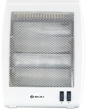 Bajaj Halogen Heater - 260028 RHX 2 Room Heater 2 Rod Halogen Heater in White Color