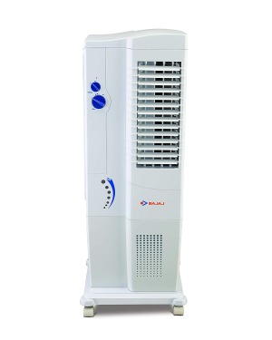 Bajaj Tc2008 26-Litres Tower Air Cooler (white) - for Medium Room