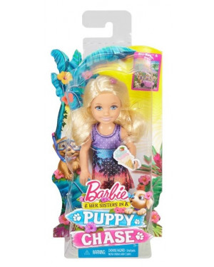 Barbie Great Puppy Adventure Doll with Ice Cream - Chelsea - DMD97 
