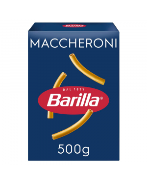 Barilla Pasta Maccheroni Durum Wheat 500g