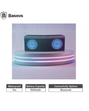 BASEUS Encok E08 Portable Bluetooth Speaker 5.0 Outdoor 3D Stereo Sound System Music Surround Loudspeaker