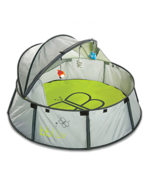 BBLUV B0103 - MIni 2-in-1 Travel & Play Tent - Fun Canopy with UV Protection for Babies and Infants