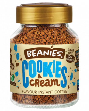 Beanies Cookies and Cream Flavour Instant Coffee 50G