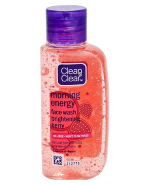 Johnsons Clean & Clear Morning Energy Face Wash Brightening Berry 50 ml