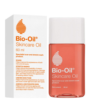 Bio-Oil Original Face & Body Oil Suitable for Scar Removal | Uneven Skin Tone| Stretch Marks & Ageing Signs for Glowing Skin with Vitamin A & E | All Skin Types | 60ml