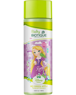 Baby Biotique Disney Bio Green Apple (Princess) Tearproof Shampoo 8489 -190ml 