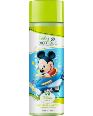 Baby Biotique Disney Bio Green Apple (Mickey) Tearproof Shampoo 8472 -190ml 