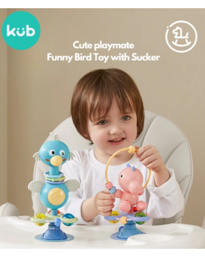 KUB Bird Toy With Sucker