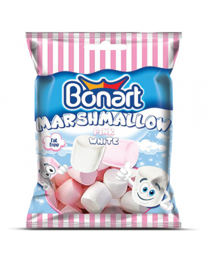Bonart Marshmallow Pink & White 135 Gm