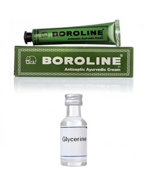 Boroline 20gm With Glycerin 100ml For Skin, Body, Face Moisturizing Cream/ Lotion