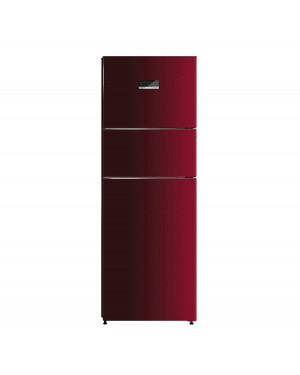 Bosch MaxFlex Convert 332L Inverter Frost Free Freezer-On-Top Triple Door Refrigerator (CMC33WT5NI,Convertible,CAndy Red)
