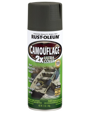 Bosny Spray Paint Camouflage Forest Green -C003