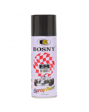Bosny Spray Paint Dark Grey-400Cc