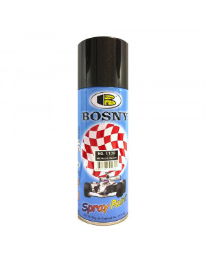 Bosny Spray Paint Metallic Black -1139