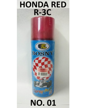 Bosny Spray Paints Honda R-3c Red-400cc