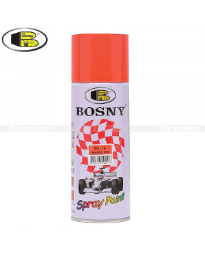 Bosny Spray Paints Orange Red-400Cc