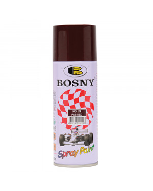 Bosny Spray Paints Pas Red-400Cc