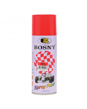 Bosny Spray Paints Silver Red-400Cc