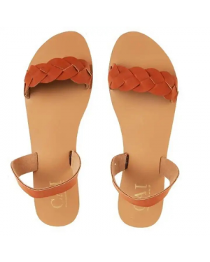 CAI Braid Me Tan Sandal For Women