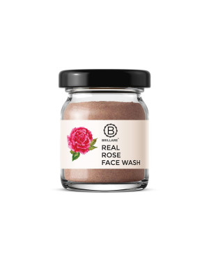 Brillare Real Rose Face Wash For Hydrated, Younger Looking Skin