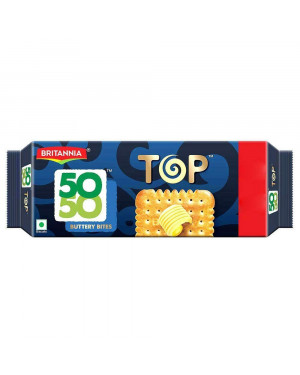 Britannia 50-50 Top Buttery Bites 200gm