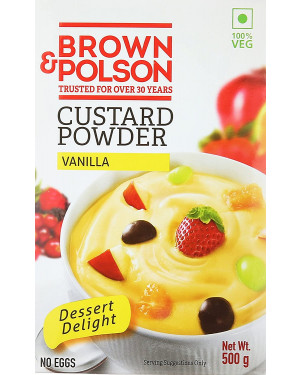 Brown & Polson Vanilla Custard Powder 500gm