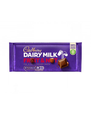 Cadbury Dairy Milk Fruit & Nut 110g 