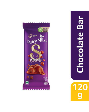 Cadbury Dairy Milk Silk Bubbly 120gm