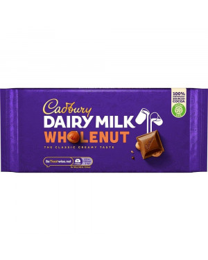 Cadbury Dairy Milk Whole Nut Chocolate 180G