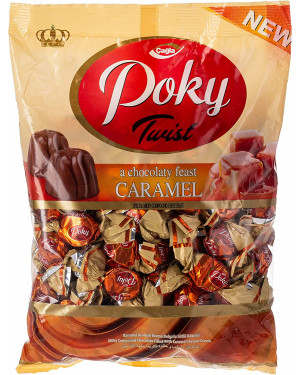 Cagla Poky Twist Caramel Chocolate, 1 Kg