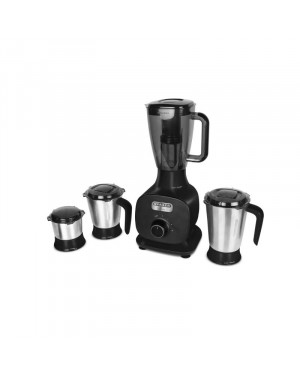 Faber FMG Candy 1000 3J+1PC 1000WJuicer Mixer Grinder with 3 Stainless Steel Jar and 1 Fruit Filter (Black)