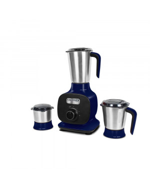 Faber FMG Candy 800 3J 800WJuicer Mixer Grinder with 3 Stainless Steel Jar (Blue)